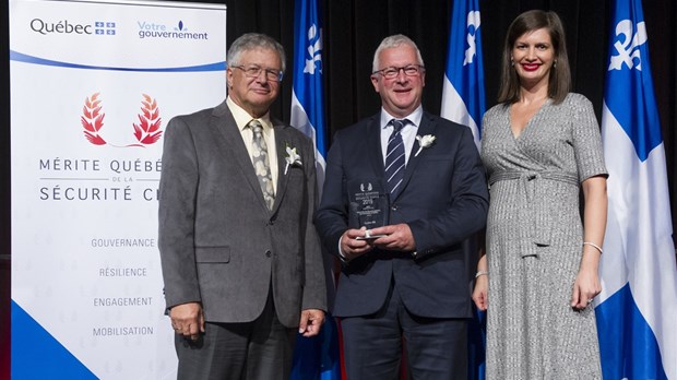 Sécurité civile : l'Association des directeurs généraux des municipalités du Québec reçoit le prix 