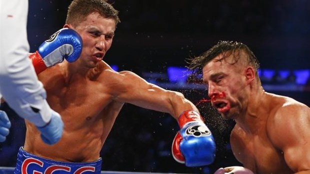 Golovkin trop fort pour Lemieux 