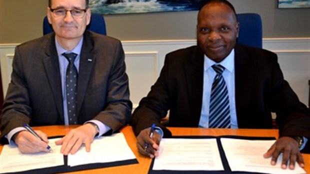 L'UQAR signe une entente de partenariat avec une université africaine 