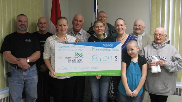 10e Défi Têtes à prix: 8704$ récoltés à Métis-sur-mer