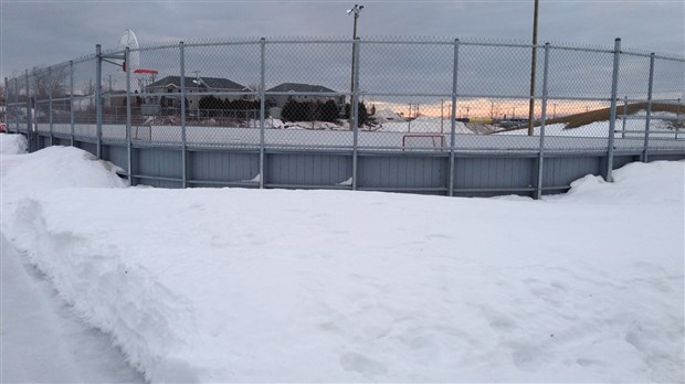 C'est terminé pour les patinoires extérieures cet hiver