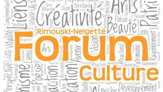 Dévoilement de la programmation du Forum sur la culture de Rimouski-Neigette