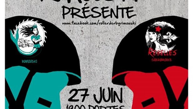 Roller Derby féminin à Rimouski ce samedi 