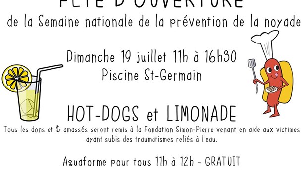 Fête d'ouverture de la Semaine nationale de la prévention de la noyade 