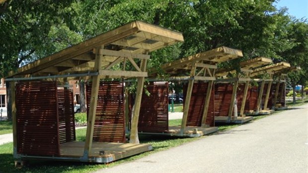 Installation de structures semi-permanentes au Marché public de Rimouski