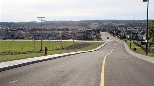 Ouverture du nouveau tronçon de l'avenue Belzile