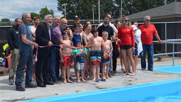 Inauguration des nouvelles installations de la piscine Nazareth
