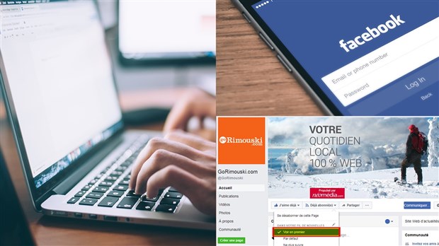 Mise à jour de Facebook : voici la solution pour ne rien manquer des nouvelles de GoRimouski.com