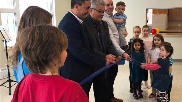 Inauguration des nouvelles installations du centre communautaire La Chanterelle
