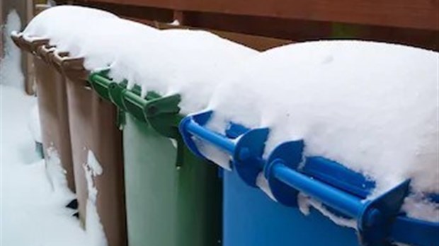 Et la collecte des déchets pendant la période hivernale ?