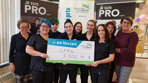 Le centre de formation Rimouski-Neigette appuie l'Association du cancer 