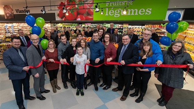 Fin des travaux et inauguration du Marché Richelieu Épicerie Brillant 