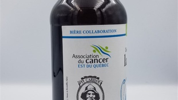 Pit Caribou lance une bière-bénéfice pour l’Association du cancer de l’Est du Québec