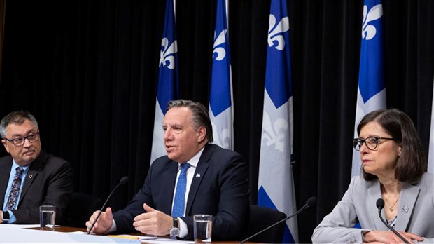 Le gouvernement Legault va dévoiler les scénarios probables de la crise ce mardi 