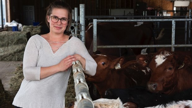 Cynthia Coulombe, finaliste dans la région du concours Tournez-vous vers l'excellence!