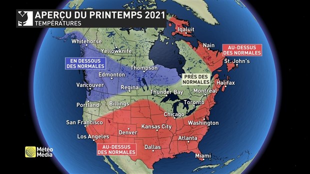 Le printemps à venir sera le plus doux depuis 2013 selon MétéoMédia