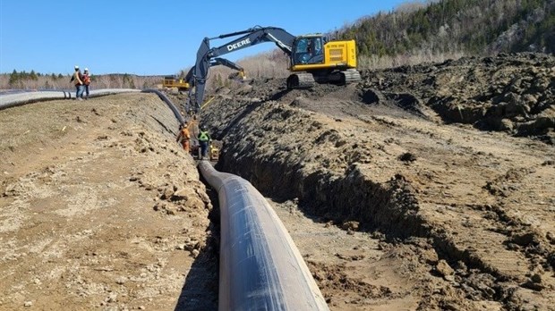 Le renouvellement de la conduite d’amenée principale en eau potable commence