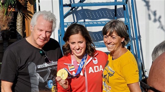 Un retour glorieux à Rimouski pour la médaillée d’or Maude Charron