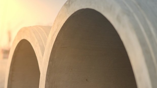 Construction d’un branchement d’aqueduc dans la rue des Ateliers