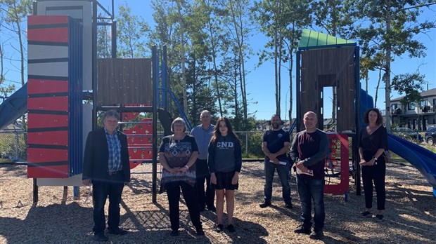 Le parc des Boute-en-train à Rivière-du-Loup inauguré