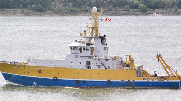 Recherche maritime : Québec versera 1,4 M$ pour maintenir en opération le Coriolis II