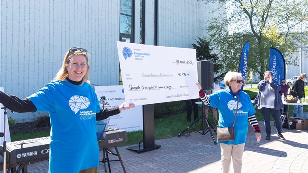 Un objectif largement dépassé pour la 15e édition de la Marche pour l’Alzheimer