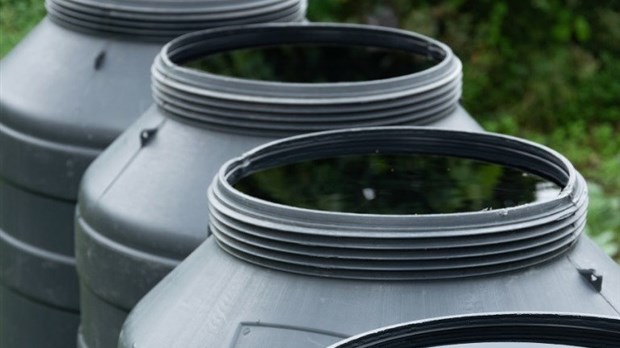 400 barils récupérateurs d’eau de pluie à prix réduit seront distribués à Rimouski