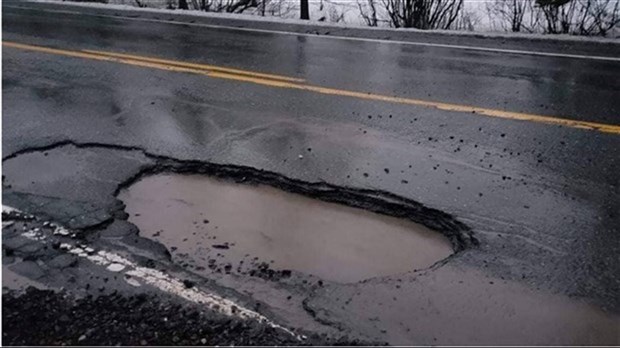 CAA-Québec dévoile son palmarès des pires routes de la région
