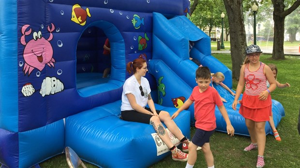 De l’animation familiale au parc Blais pour la fête du Canada