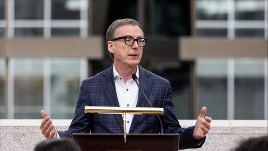 La Banque du Canada maintient encore son taux directeur à 2¼ %